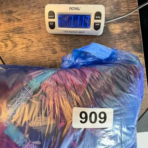 Coldwater Velvet Patchwork Jacket Sz‎ M Petite Red Quilted Cottage Blazer Dressy - Picture 10 of 10